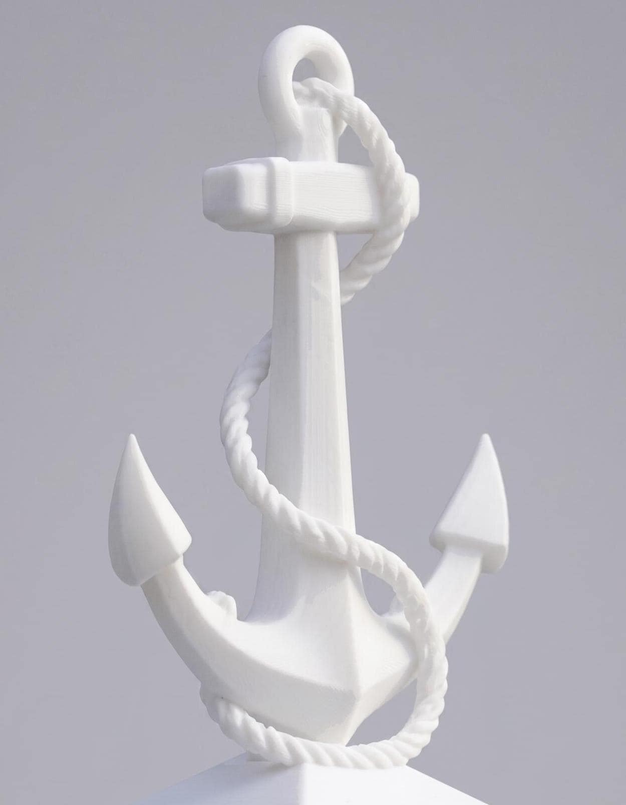 Anchor Post Cap | Nautical Fence Topper | Coastal Home Deck Finial | Beach House Decor